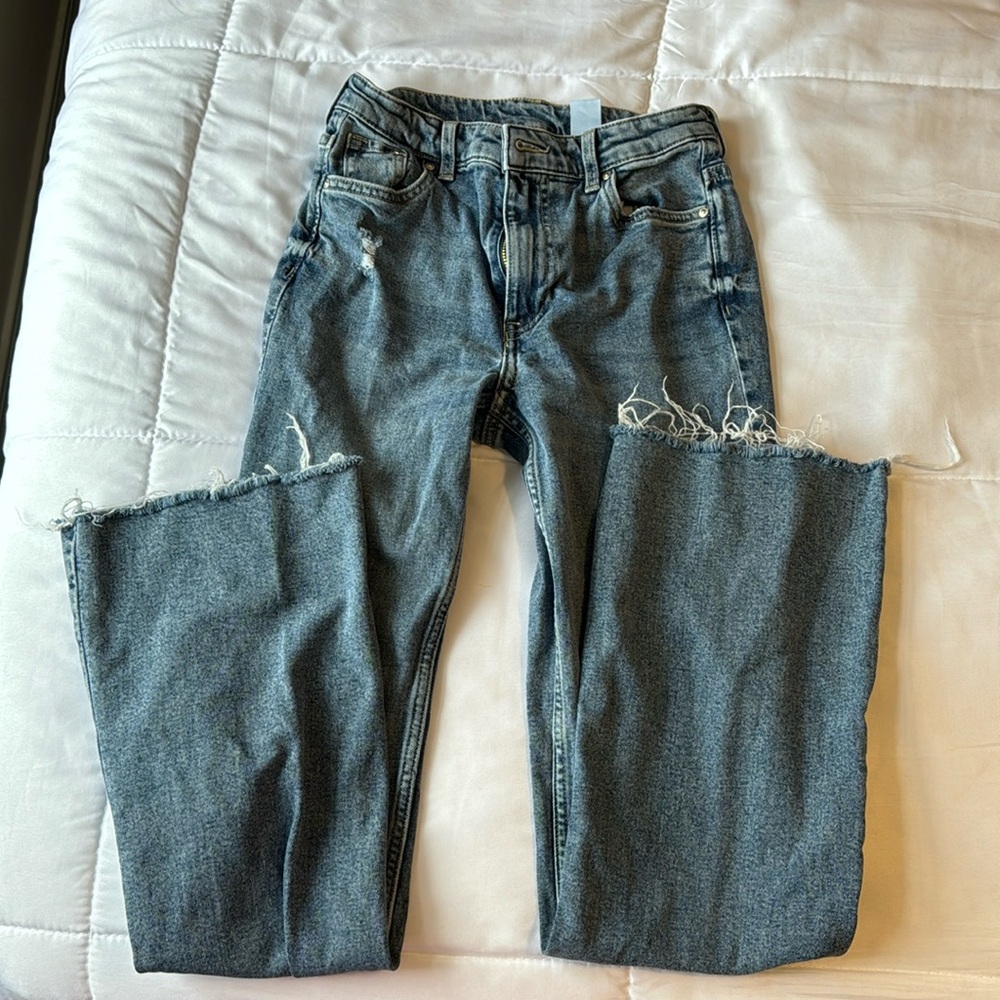 Dark Wash Boot Cut Jeans